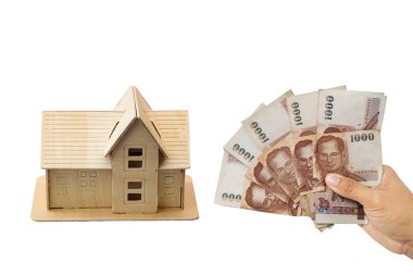 Konut kredisi veya ters ipotek konsepti, beyaz bankada borç veren ve borç alan kişi arasındaki finansman faaliyetlerini betimler.