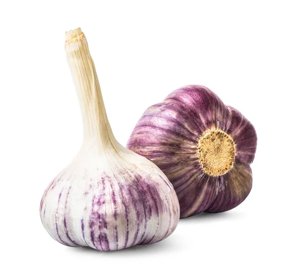 Two garlic heads — Stock Photo, Image