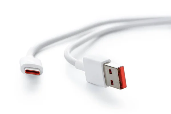 Opladen van telefoonkabel — Stockfoto