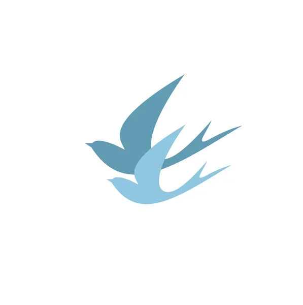 iki yutar stilize siluetleri