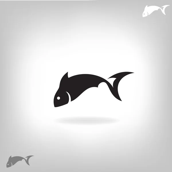 Illustrazione vettoriale di un pesce — Vettoriale Stock