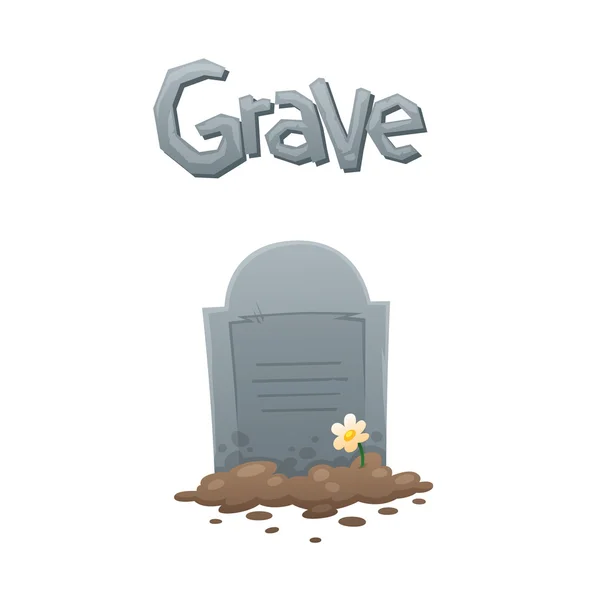 Gravestone 07 — Stock Vector