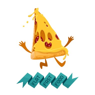 Düz Hızlı yemek pizza