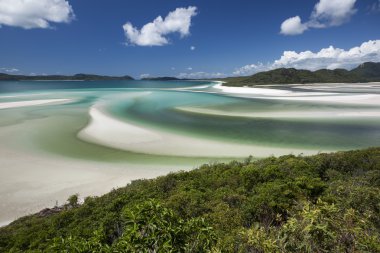 View from Hill Inlet clipart