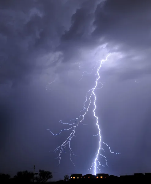 Tucson Relâmpago — Fotografia de Stock