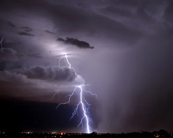 Tucson Relâmpago — Fotografia de Stock