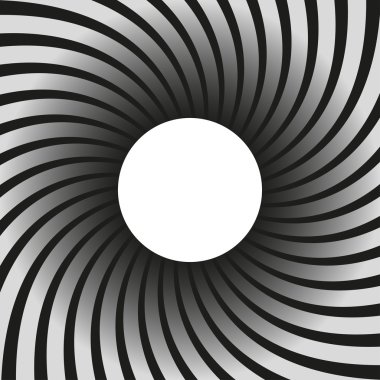 Retro sunburst vektör arka plan. Siyah ve beyaz zemin.