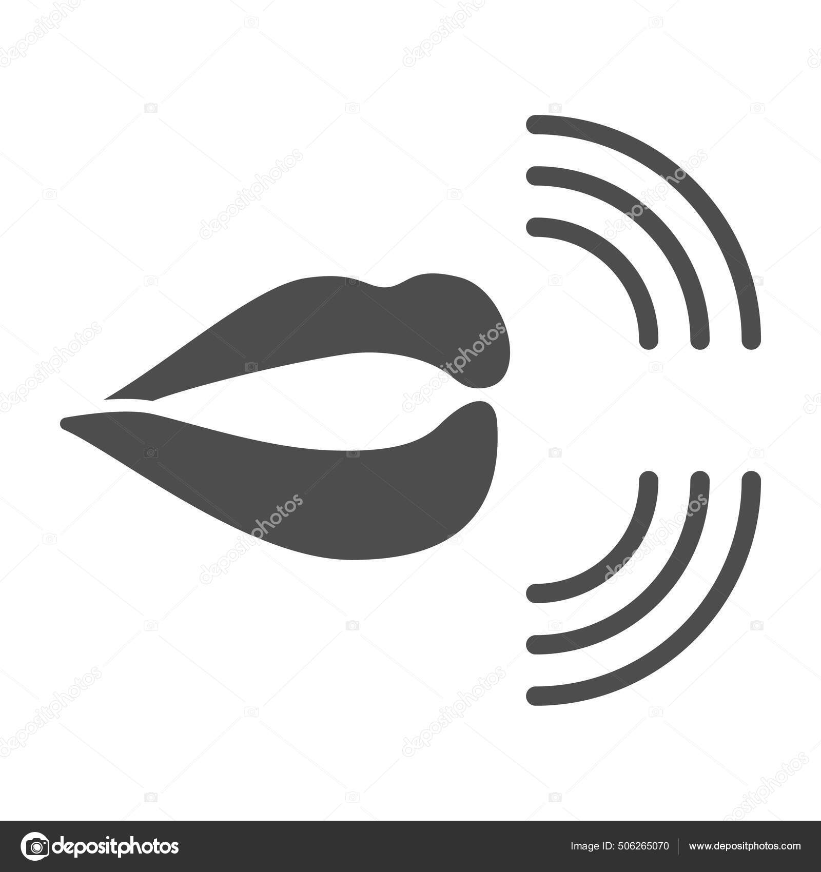 Talking Mouth Icon