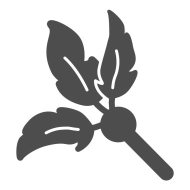 Kedi oyuncağı, tüy değneği, teaser katı ikon, evcil hayvan konsepti, beyaz arka planda kedi tüyü taşıyıcı işareti, mobil konsept ve web tasarımı için glyph tarzı simge. Vektör grafikleri.