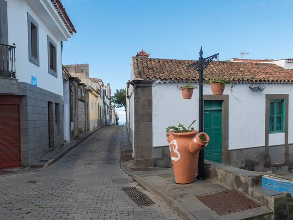 Firgas Gran Canaria Canary Islands Spain December 2020 View Old — 图库照片