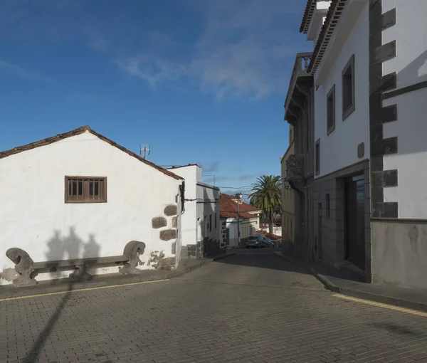 Firgas Gran Canaria Canary Islands Spain 2020 View Old Town — 스톡 사진