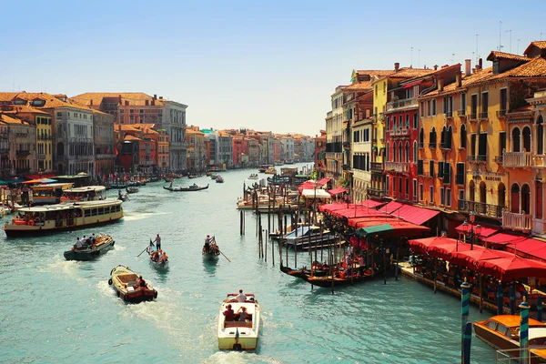 Grande canal em Veneza, itália — Fotografia de Stock