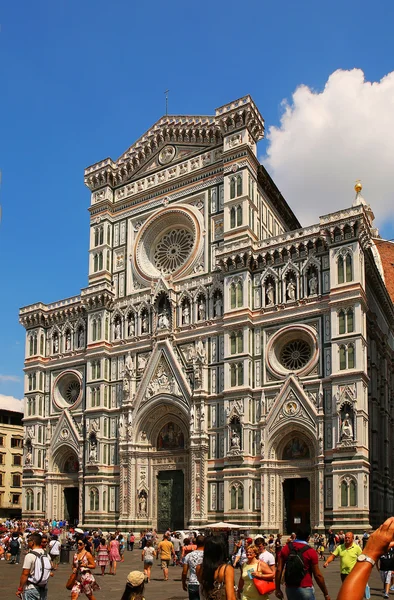 Katedrála Santa Maria del Fiore ve Florencii. Itálie — Stock fotografie