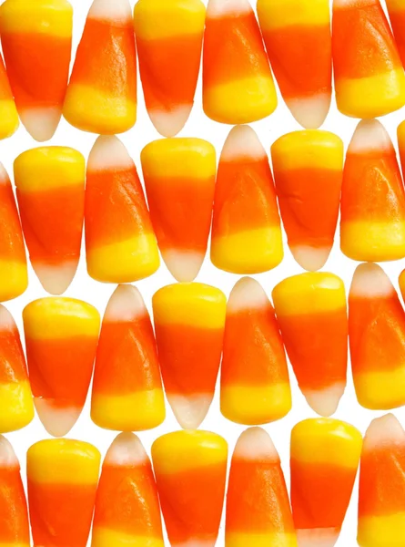 Halloween candy corn. achtergrond — Stockfoto