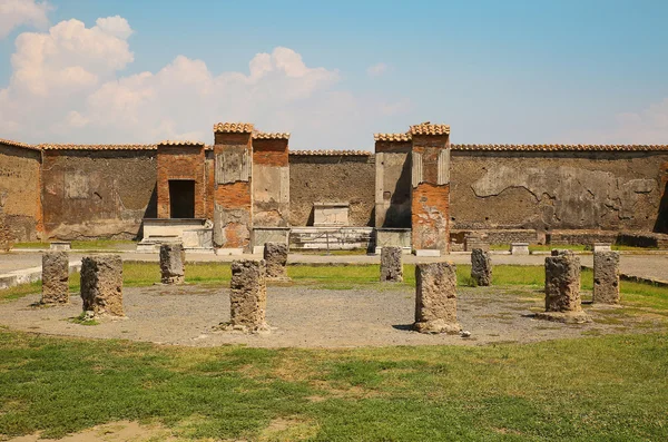 Apollotemplet. Ruinerna av Pompeji, Italien — Stockfoto