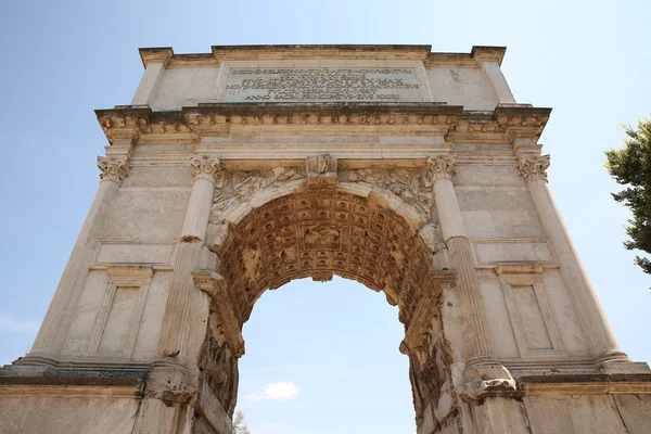 Titusbågen, Rom. Italien — Stockfoto