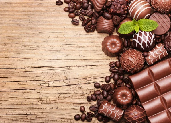 Chocolate candies — Stock Photo, Image