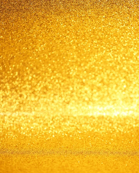 Guld bokeh bakgrund — Stockfoto