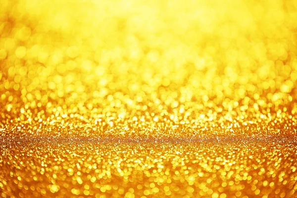 Oro bokeh sfondo — Foto Stock