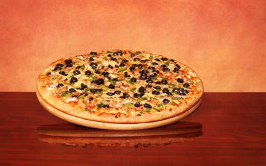 Masada sıcak sebze Pizza