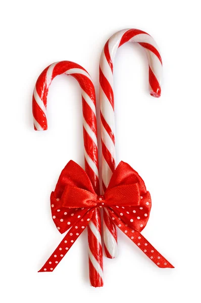 Christmas candy with a ribbon — Stock Photo, Image