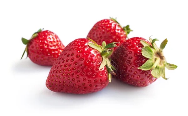 Ripe strawberry  isolated — Stock Photo, Image