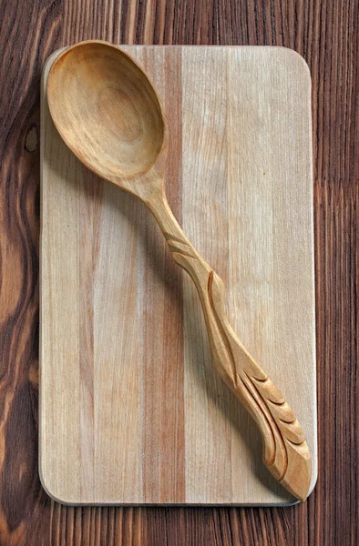 Wooden kitchen utensils — Stock Photo, Image