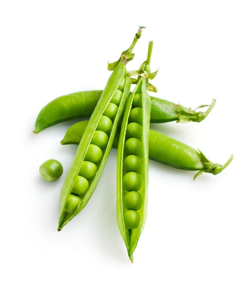 Fresh young green peas close-up — Stock Photo, Image