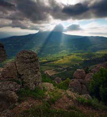 Mount Demerdzhi görünümünden