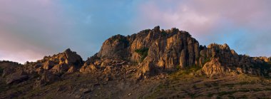 Rocky Dağları ile panoramik manzara