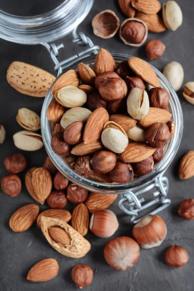 Assorty of nuts — Stock Photo, Image