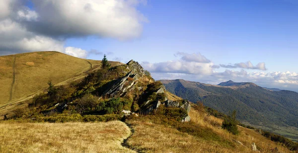 Low mountains. — Stock Photo, Image