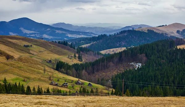 Bergdorp — Stockfoto