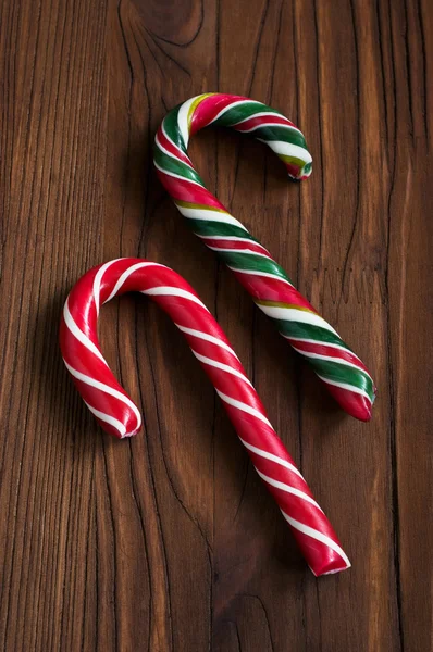 Рождественские конфеты крупным планом — стоковое фото