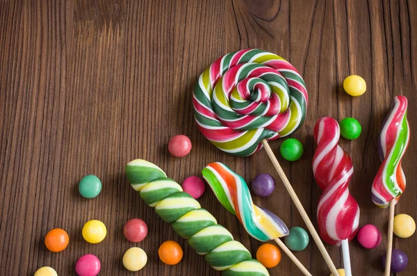 Colorful christmas candies — Stock Photo, Image