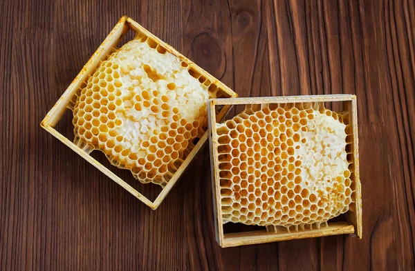 Honungskakor närbild — Stockfoto