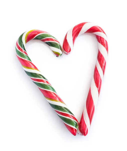 Christmas candy heart Royalty Free Stock Photos