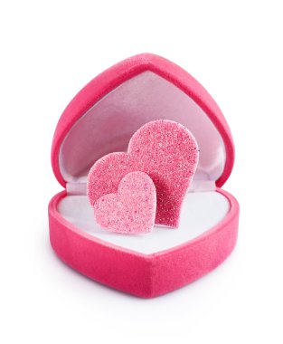 kalp şeklinde hediye kutusu