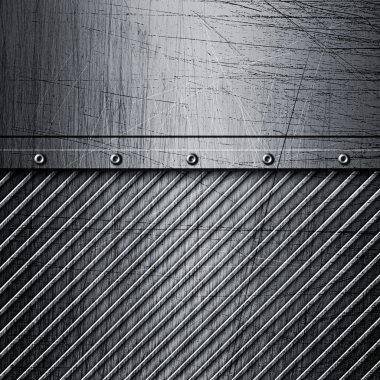 Grunge metal arka plan çizgili