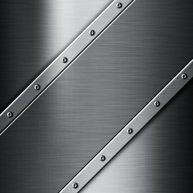 fırçalanmış metal arka plan 