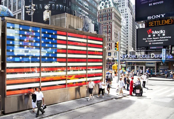 Bandiera Times Square — Foto Stock