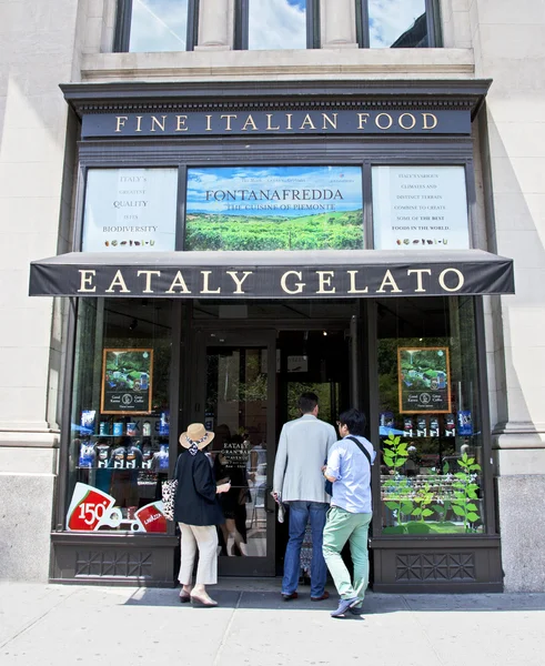 Eataly Нью-Йорк Сити — стоковое фото