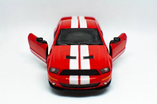 Röd Sportbil Foto Tapet — Stockfoto