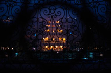 Erivan 'da çağlayan. Şelale Erivan 'daki en iyi cazibe merkezi.