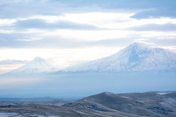 Vista Deslumbrante Monte Ararat — Fotografia de Stock