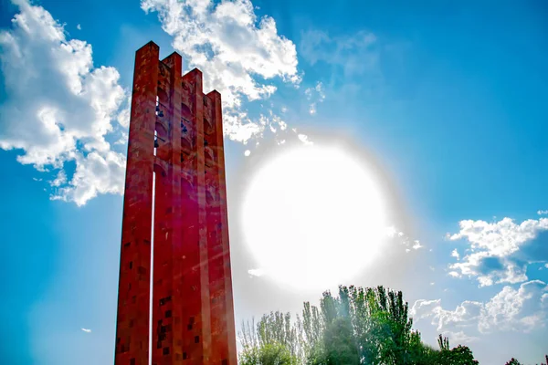 Memorial Complex Sardarapat Battle National Museum Armenian Ethnography History Liberation — Stock Photo, Image