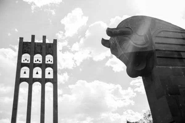 Pamětní Komplex Bitvy Sardarapatu Národní Muzeum Arménské Etnografie Historie Boje — Stock fotografie