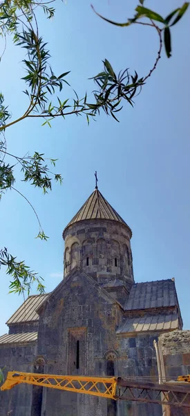 Antigua Iglesia Apostólica Hermoso Paisaje Con Iglesia — Foto de Stock