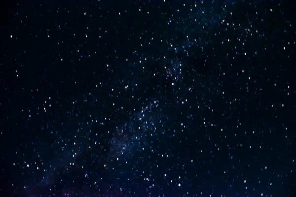 Céu Noturno Estrelas Brilhantes — Fotografia de Stock