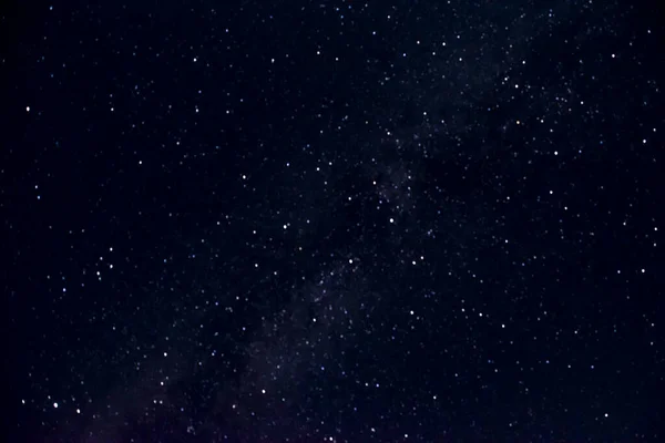 Céu Noturno Estrelas Brilhantes — Fotografia de Stock